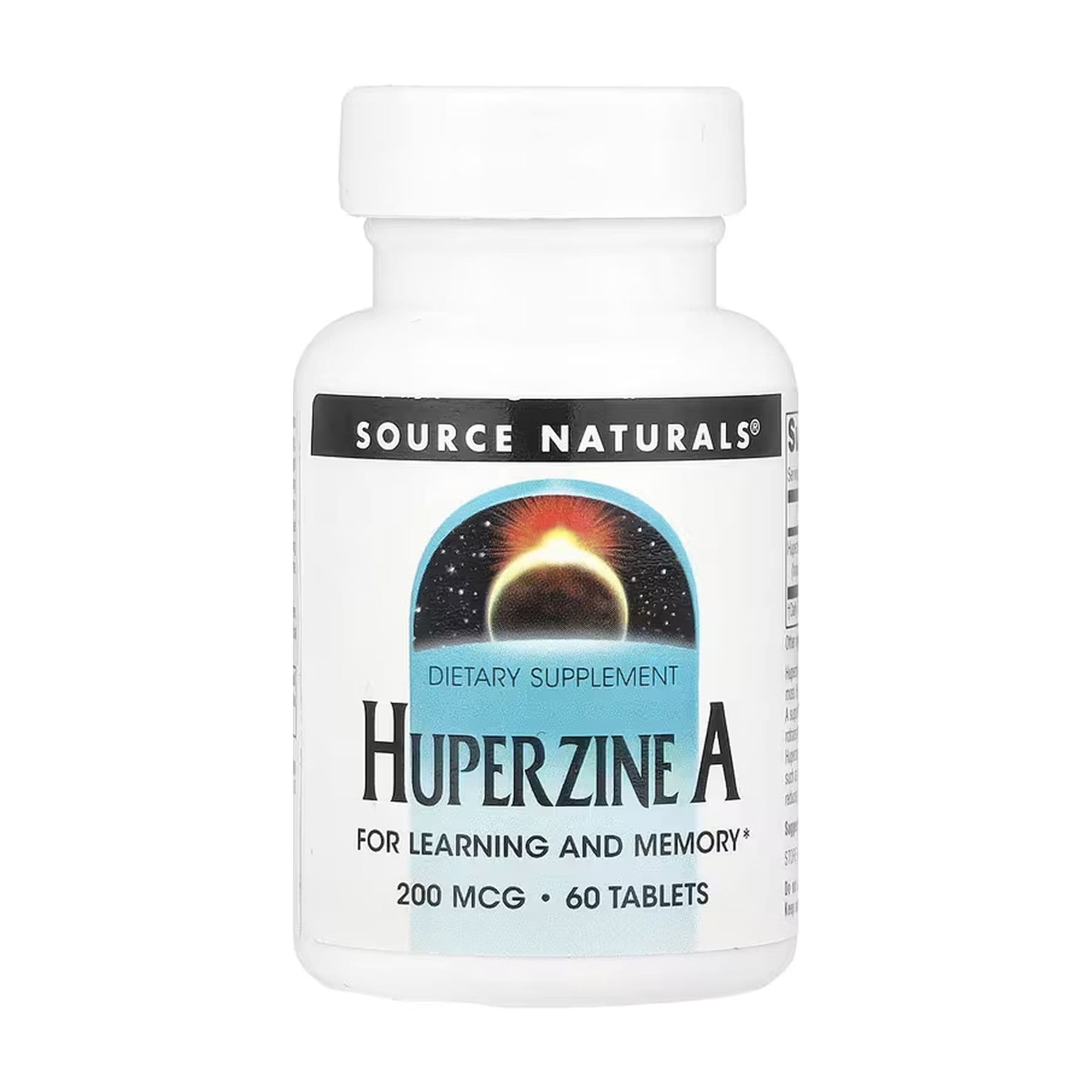 Гуперзин А, 200 мкг, 60 таблеток, Source Naturals