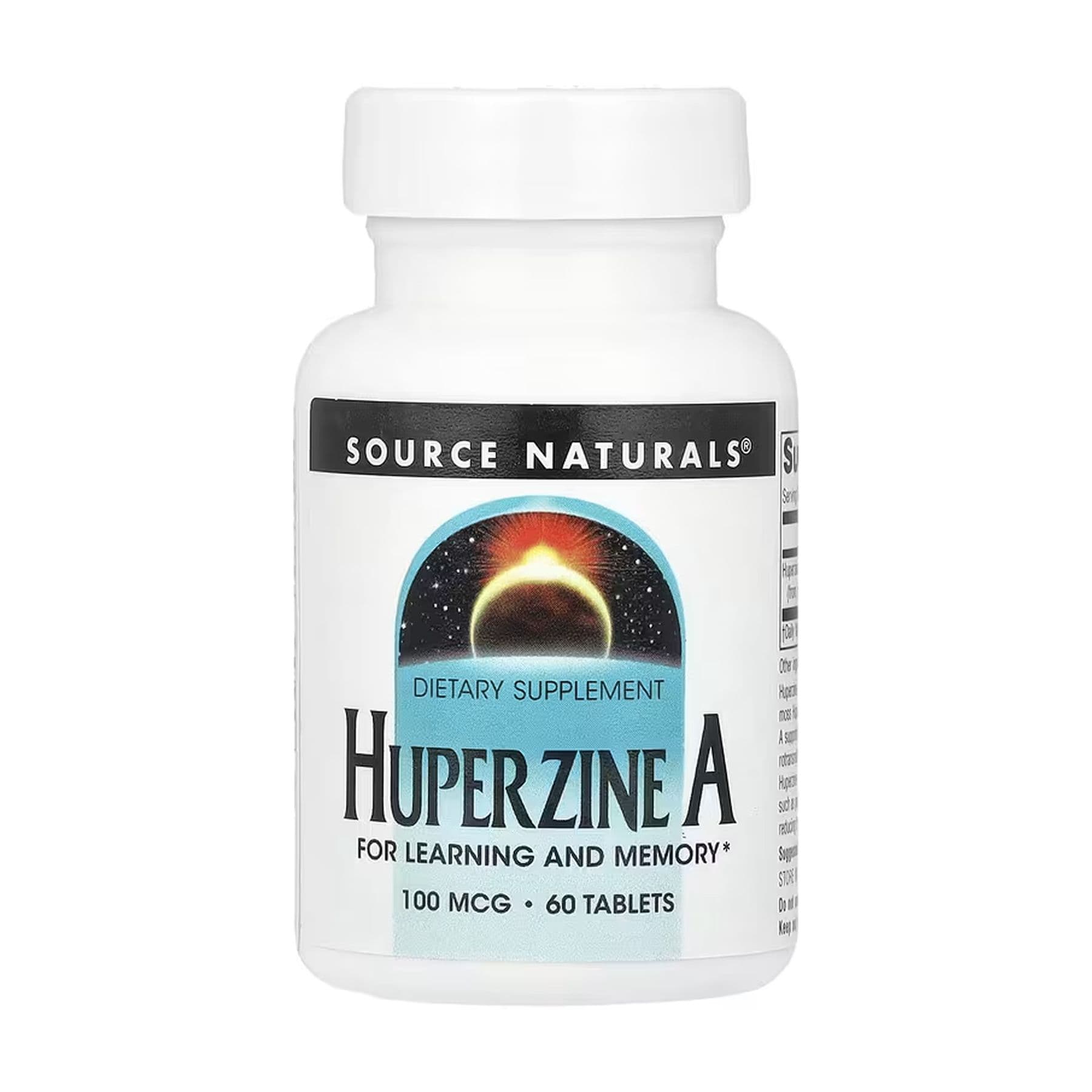 Гуперзин А, 100 мкг, 60 таблеток, Source Naturals