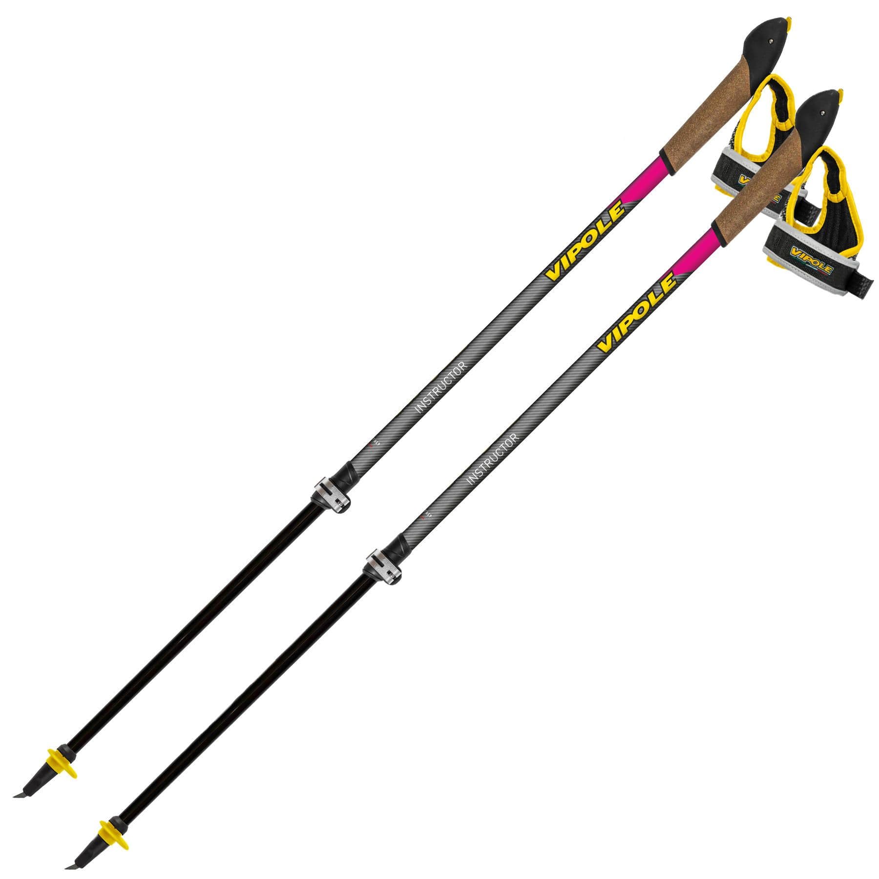 Палиці для скандинавської ходьби Vipole Instructor Vario QL Violet DLX (S25 27)