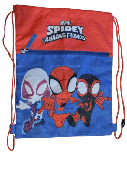 Сумка для обуви, котомка, детский рюкзак Spidey and his Amazing friends