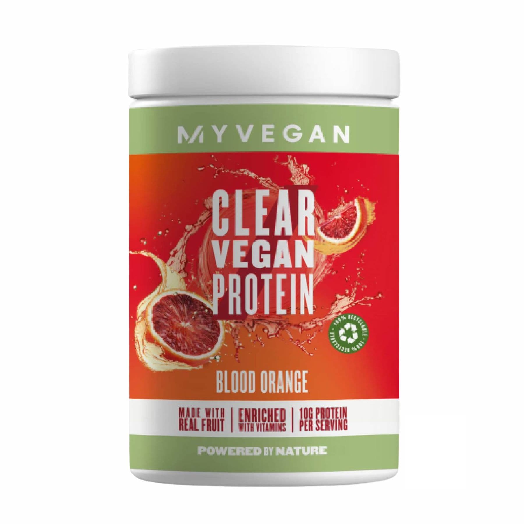 Clear Vegan Protein - 320g Blood Orange — фото 1