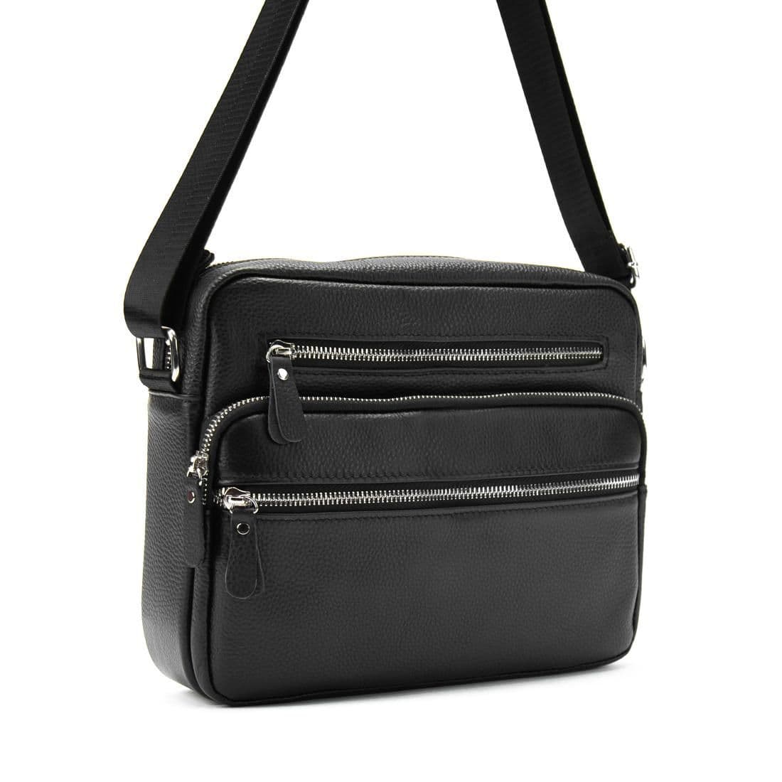 Мужская кожаная сумка через плечо Tiding Bag M56-9988A