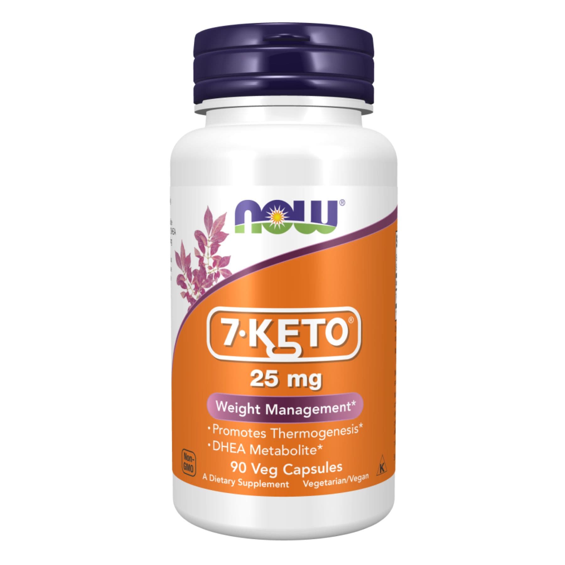 7-KETO DHEA, 25 мг, 90 вег. капсул, Now Foods