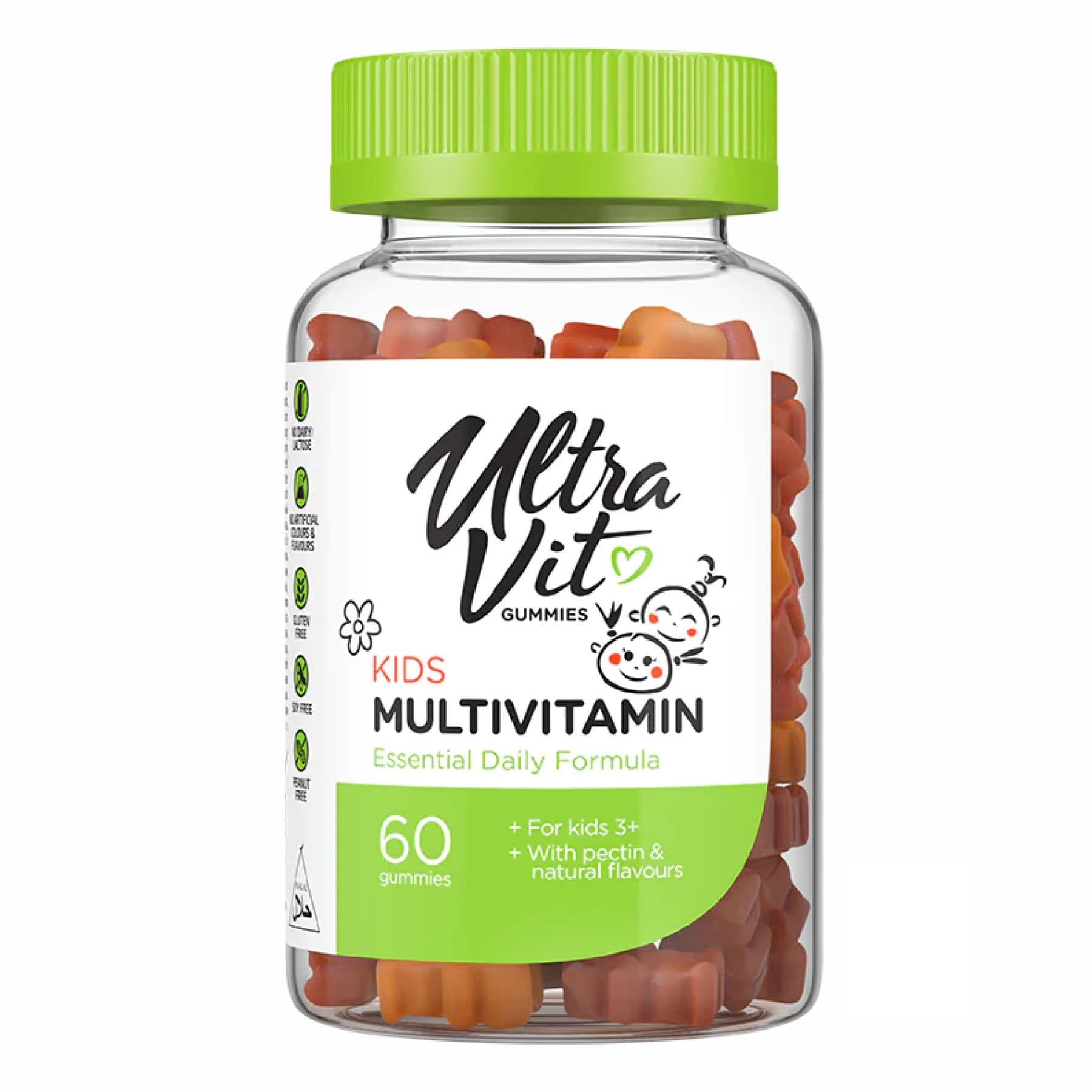 Мультивітаміни для дітей, 60 жув. цукерок, VPLab