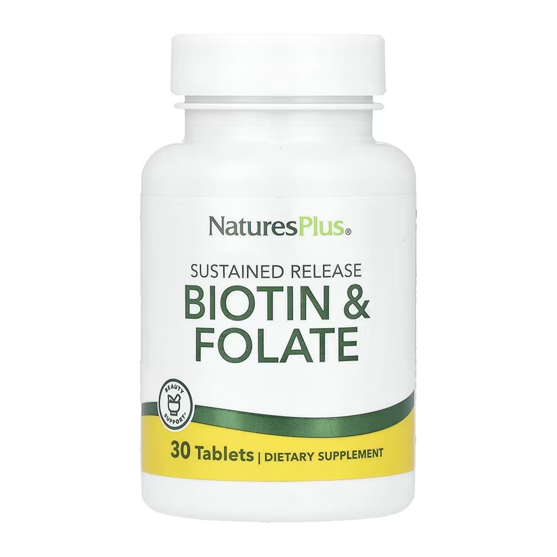 Биотин и фолат, 30 таблеток, Nature's Plus