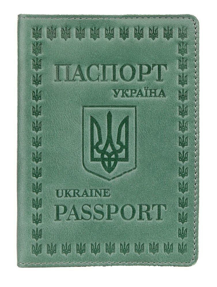 Добротна обкладинка для паспорта з натуральної шкіри SHVIGEL 16134