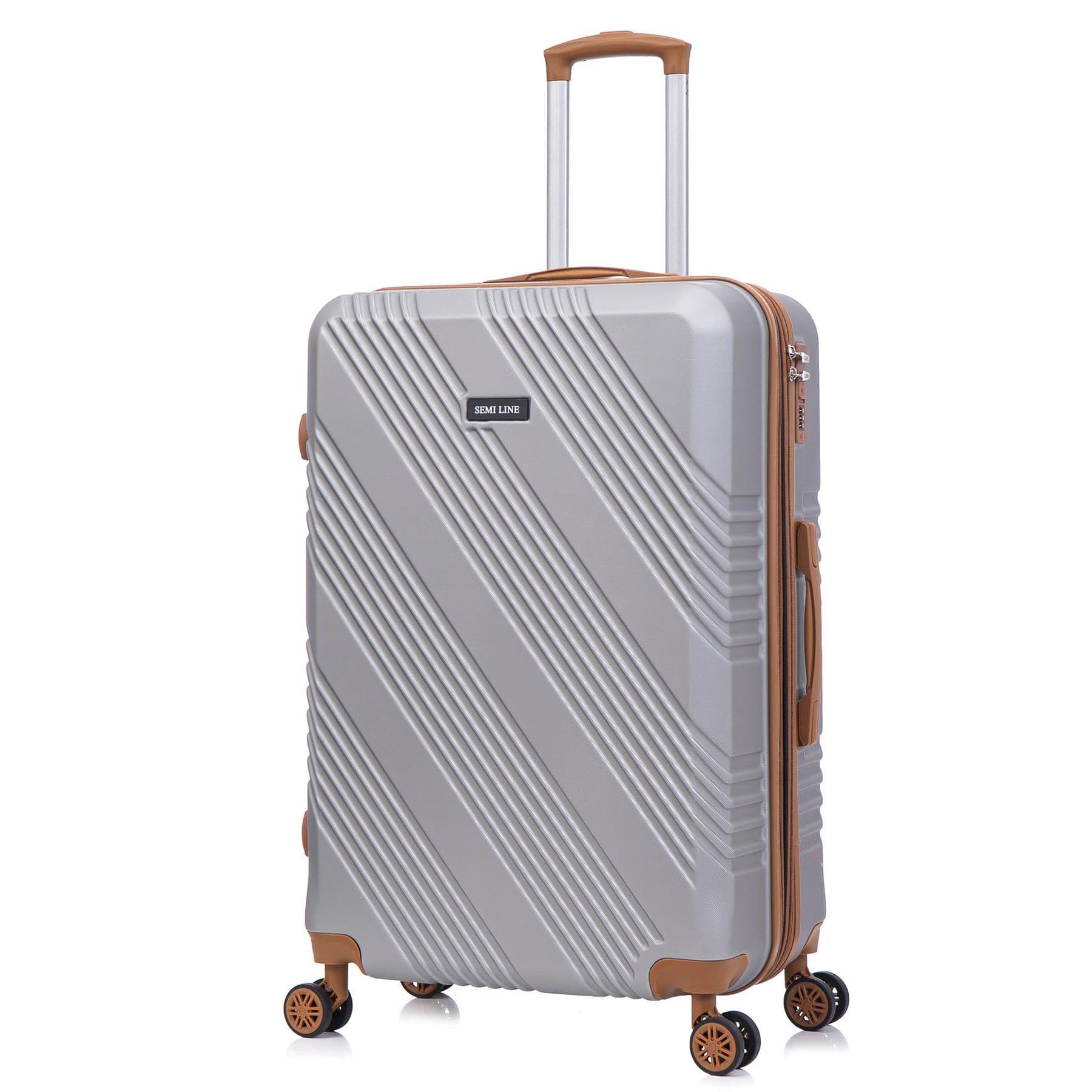 Валіза Semi Line 28" (L) Light Grey (T5849-3)