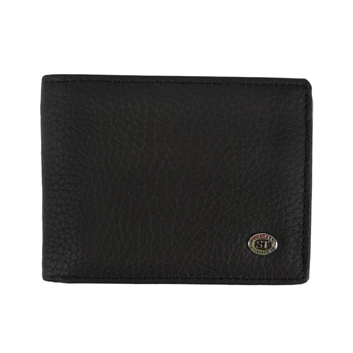 Чоловіче класичне портмоне LEATHER ACCESSORIES BST-ST108BA