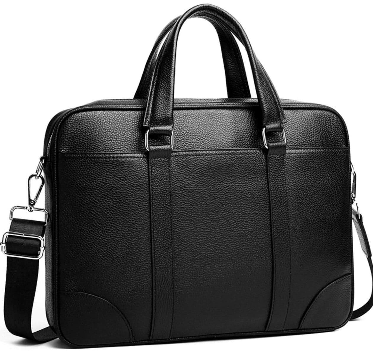 Сумка-портфель мужская кожаная деловая Tiding Bag A25-9904A