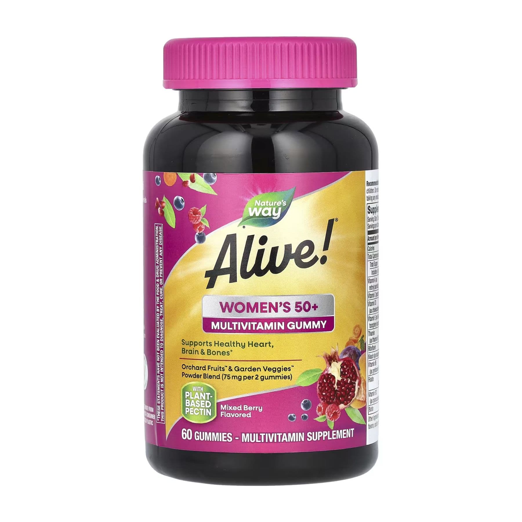 Мультивітаміни для жінок 50+, 60 жув. цукерок, Nature's Way