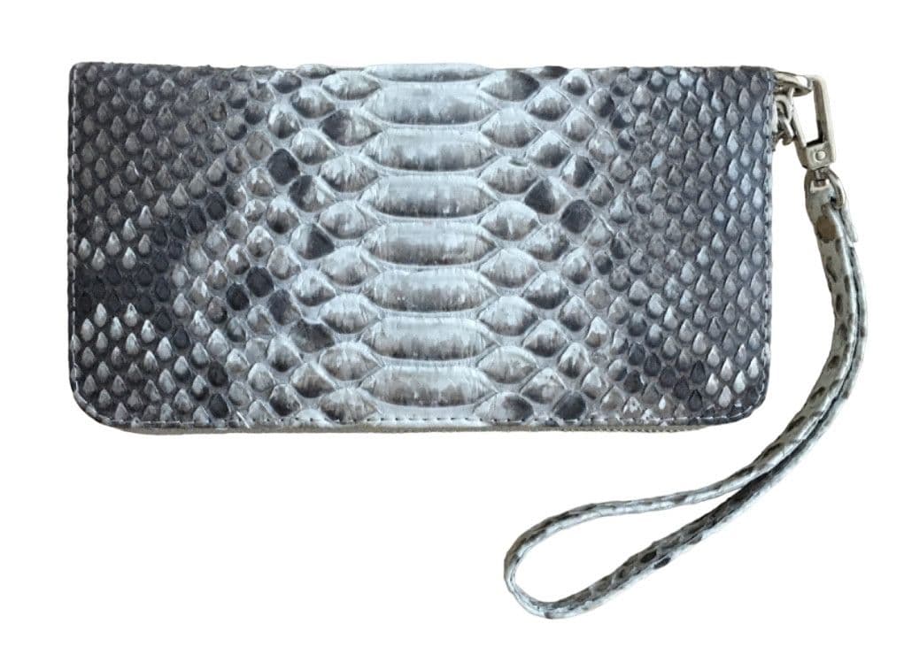 Гаманець портмоне із знімною ручкою Exotic Leather (snw29_2) із натуральної шкіри пітона