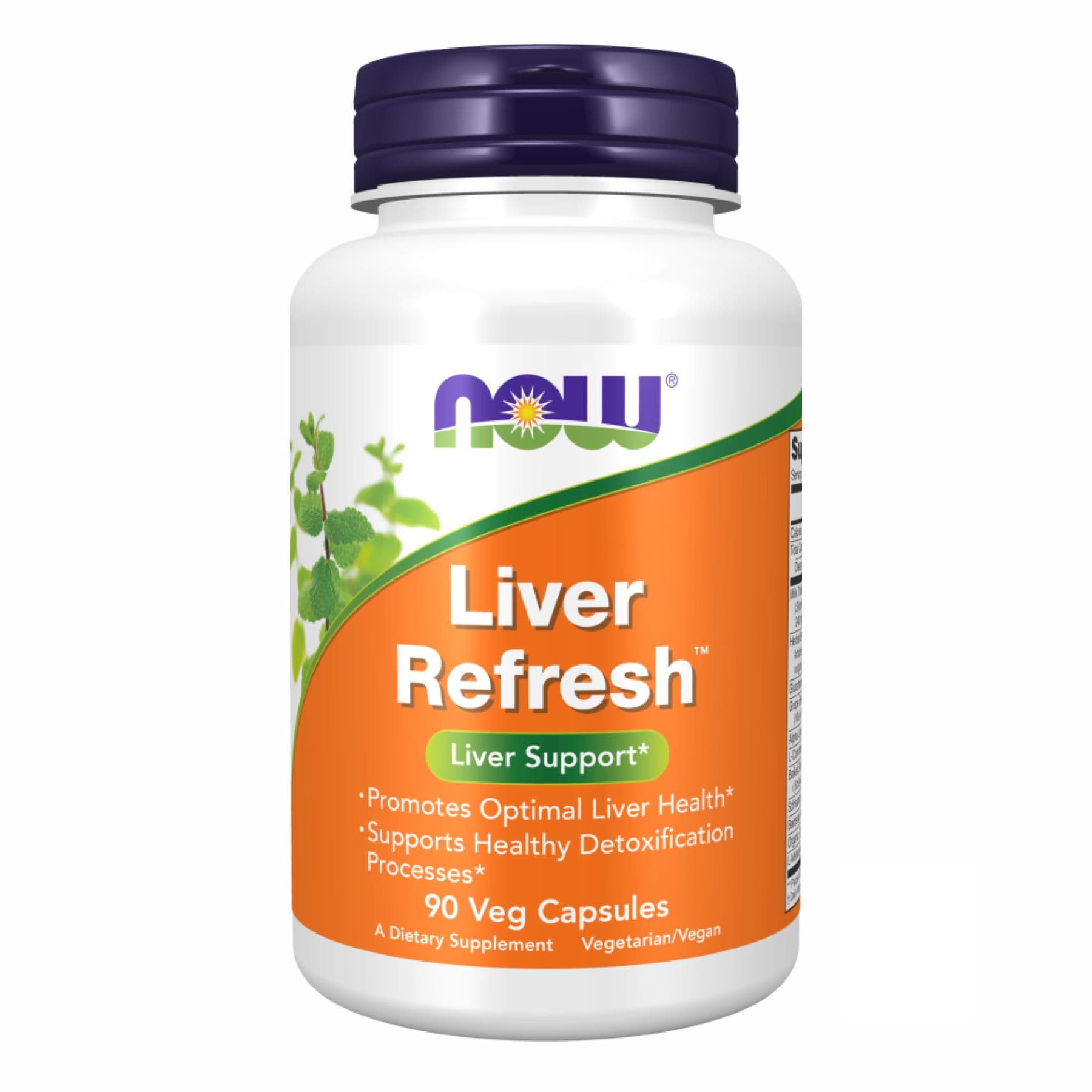 Liver Refresh — комплекс для підтримки печінки, 90 вегетаріанських капсул, Now Foods