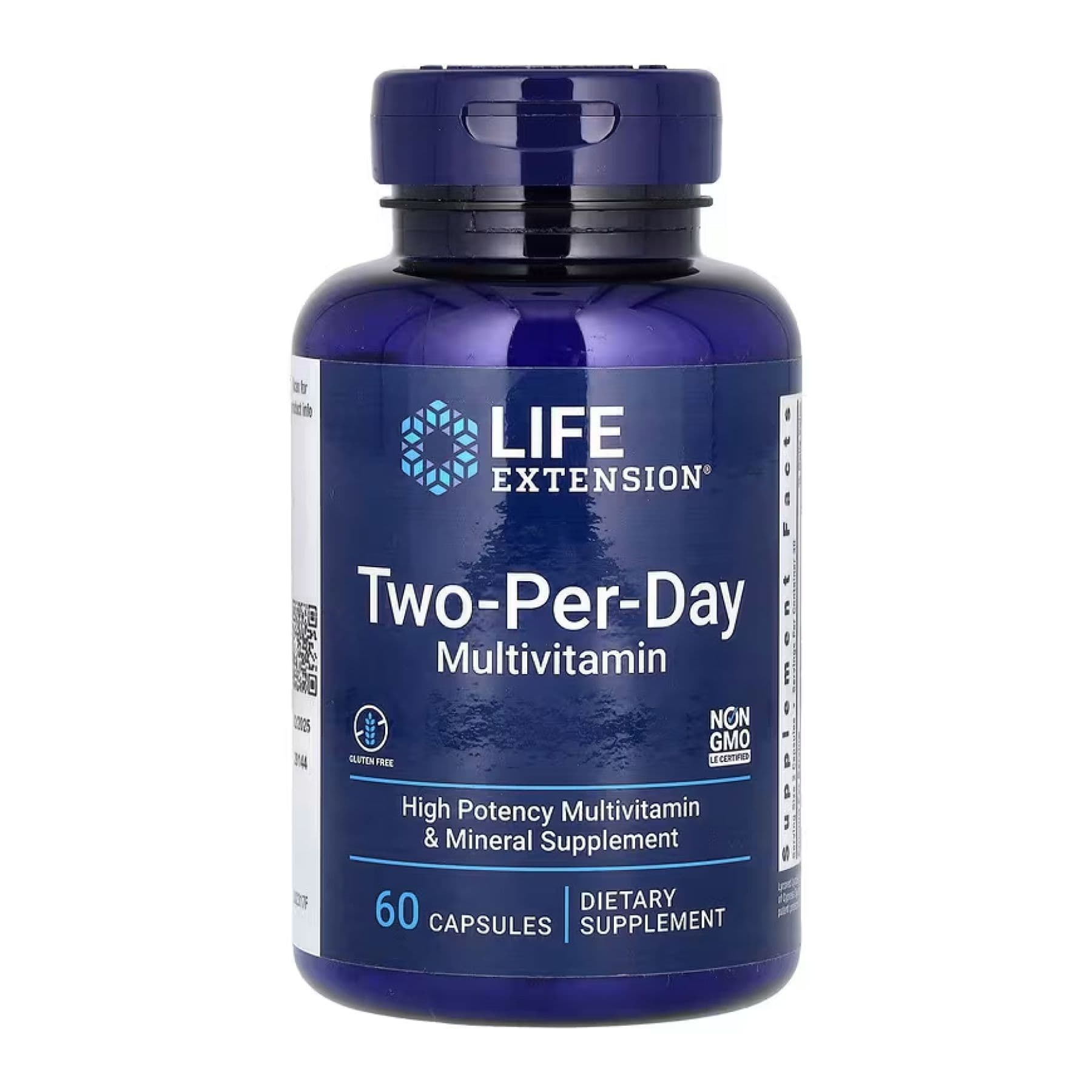 Мультивитамины Two-Per-Day, 60 капсул, Life Extension