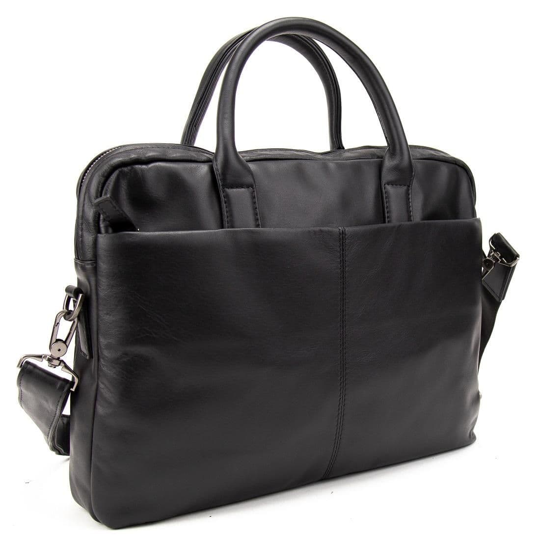 Сумка для документов кожаная мужская Tiding Bag 2068A
