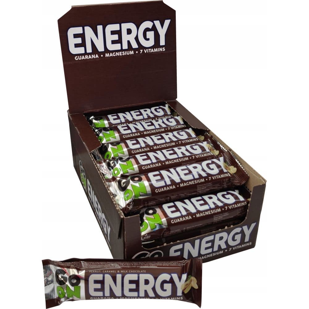 GoOn ENERGI Guarana, 24x50 г, Снікерс