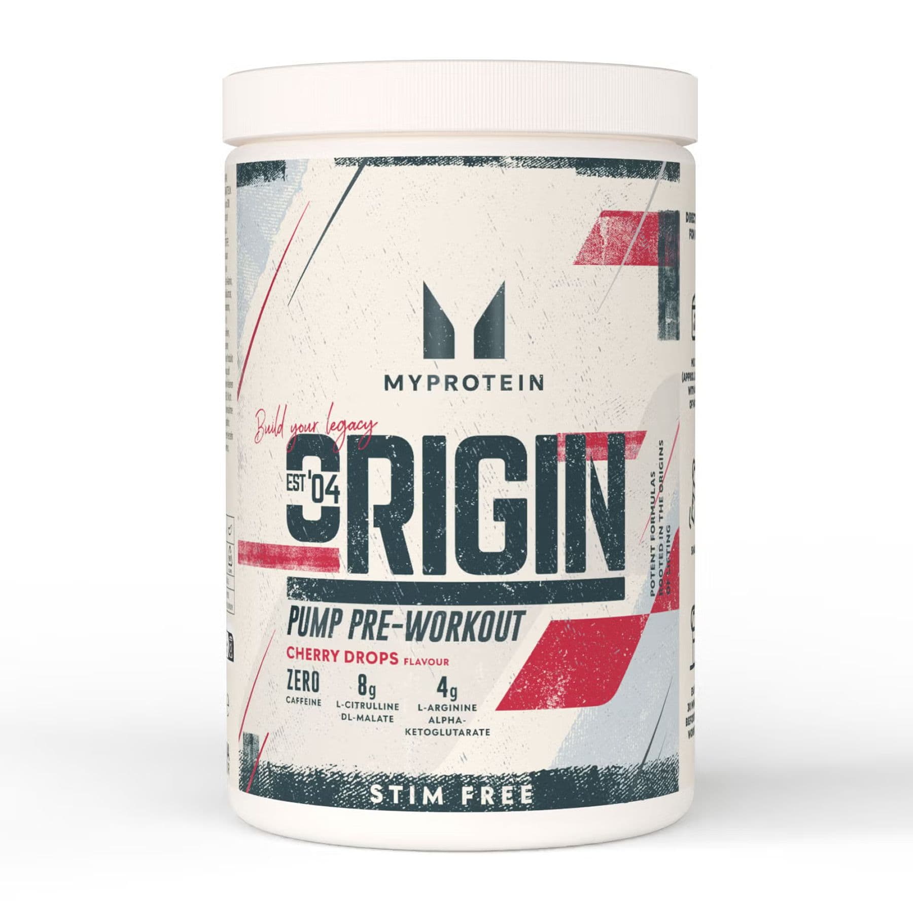 Origin Pre Workout Stim-Free Sour - 30 serv Cherry Drops — фото 1