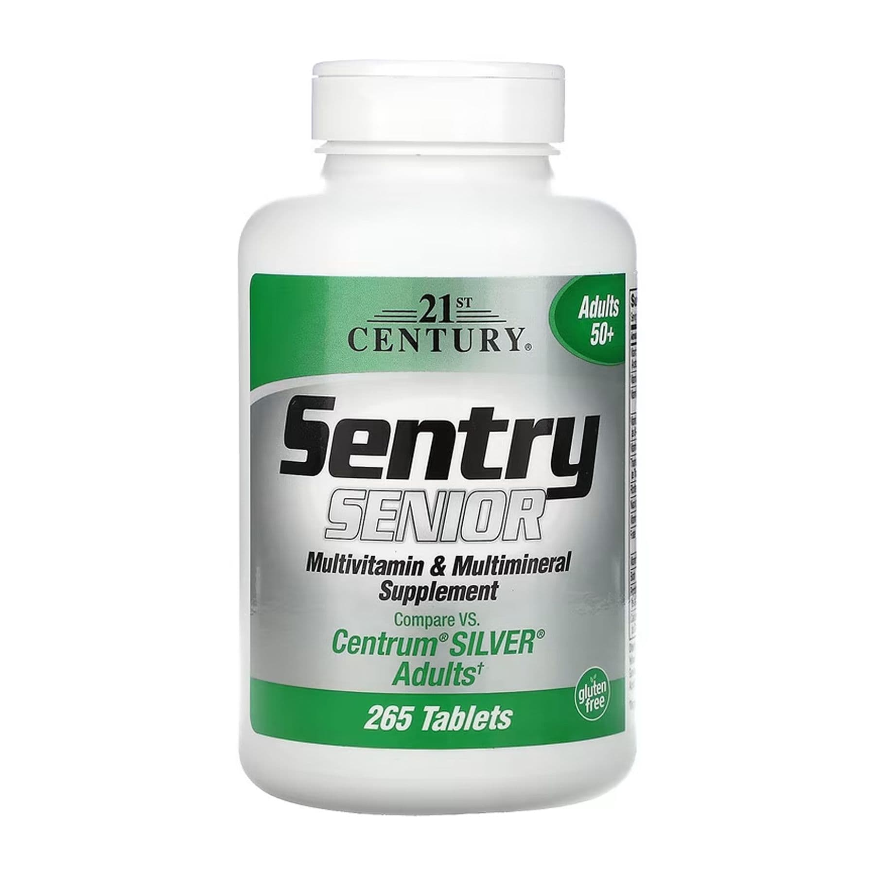 Sentry Senior Мультивітаміни, 265 таблеток, 21st Century