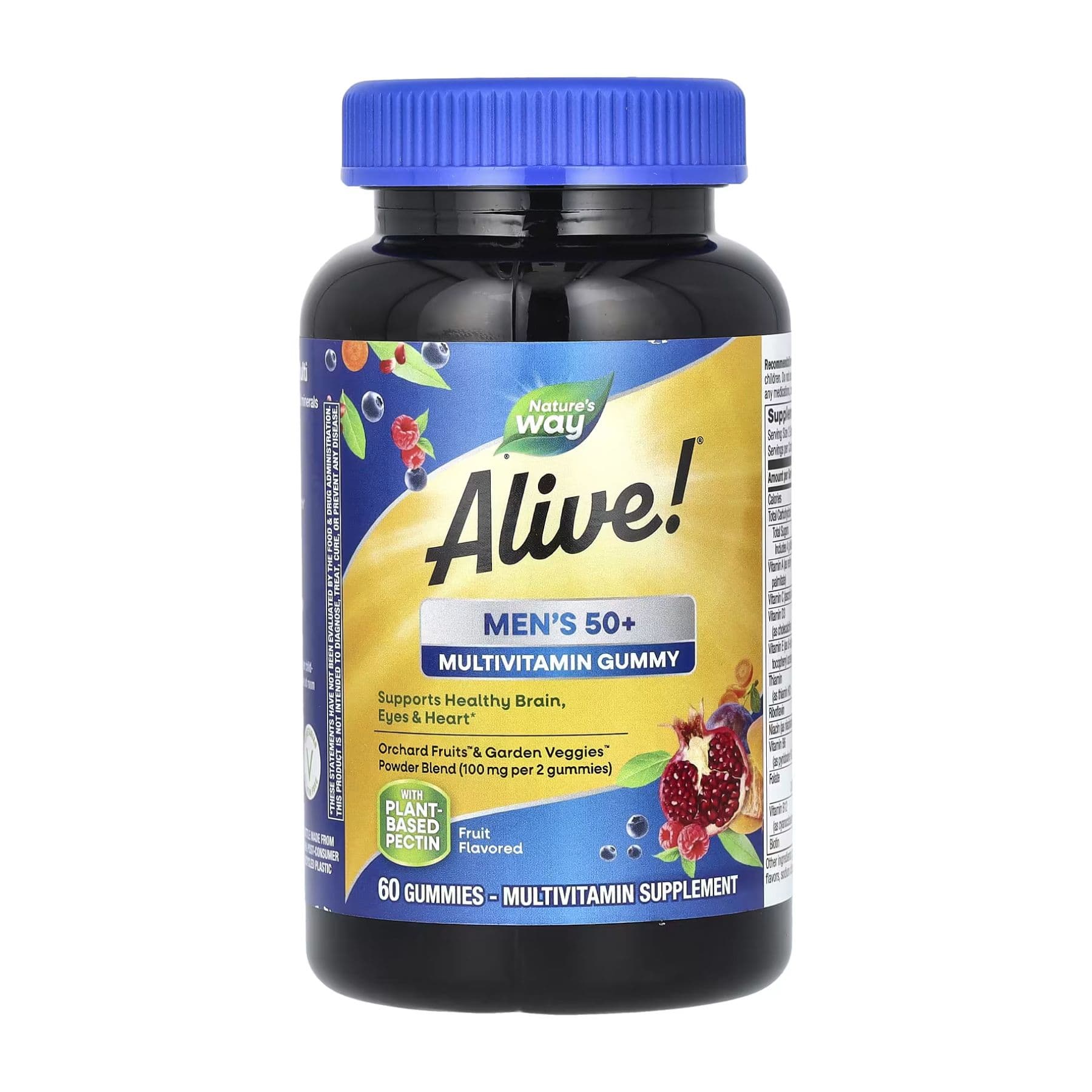 Мультивітаміни для чоловіків 50+, 60 жув. цукерок, Nature's Way