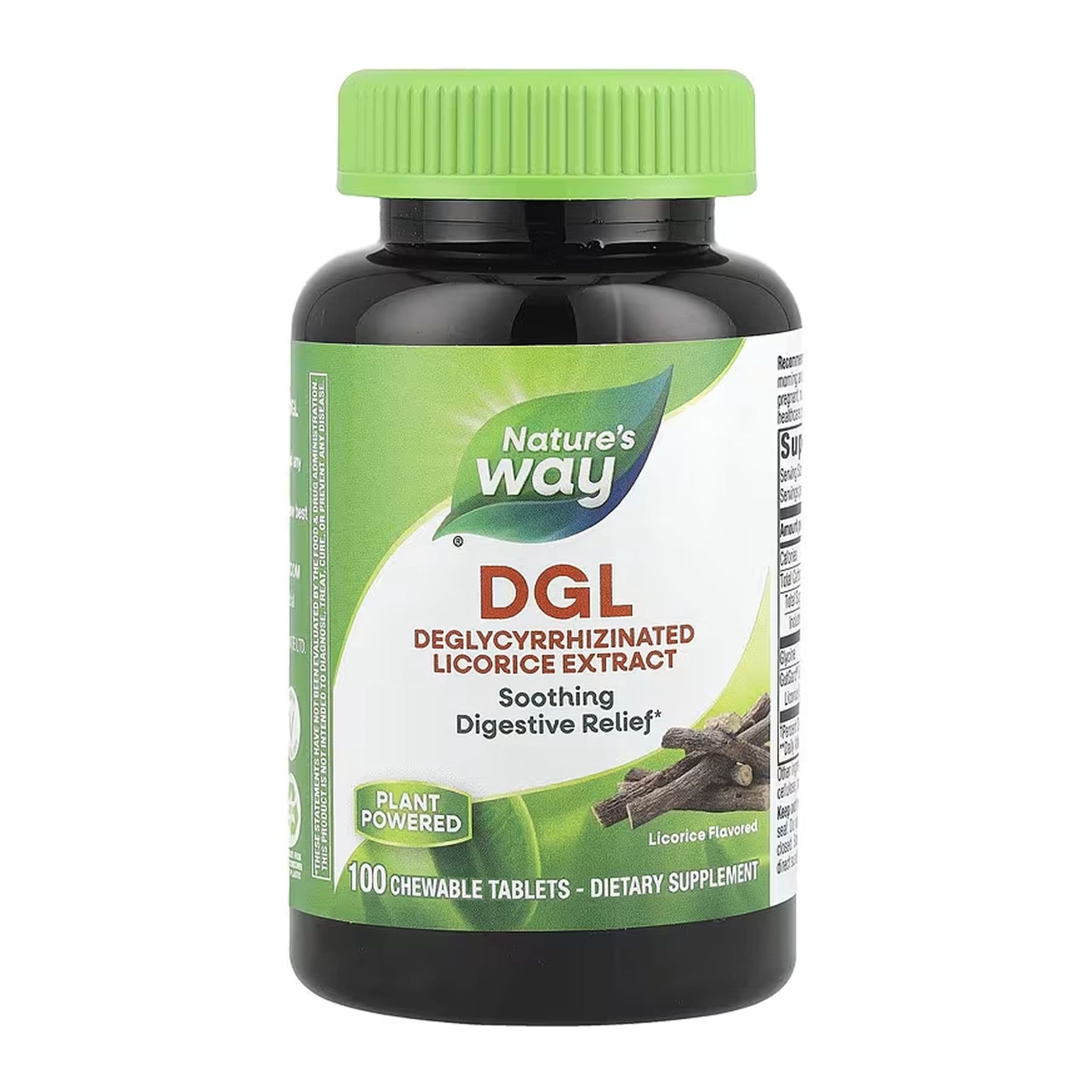 DGL (лакриця), 100 жув. таблеток, Nature's Way