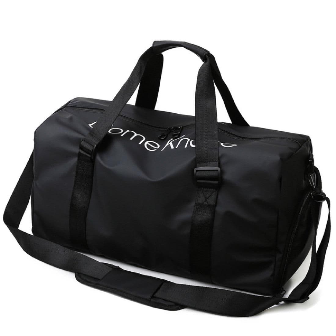 Дорожня чорна текстильна сумка Confident TB2-T-316A