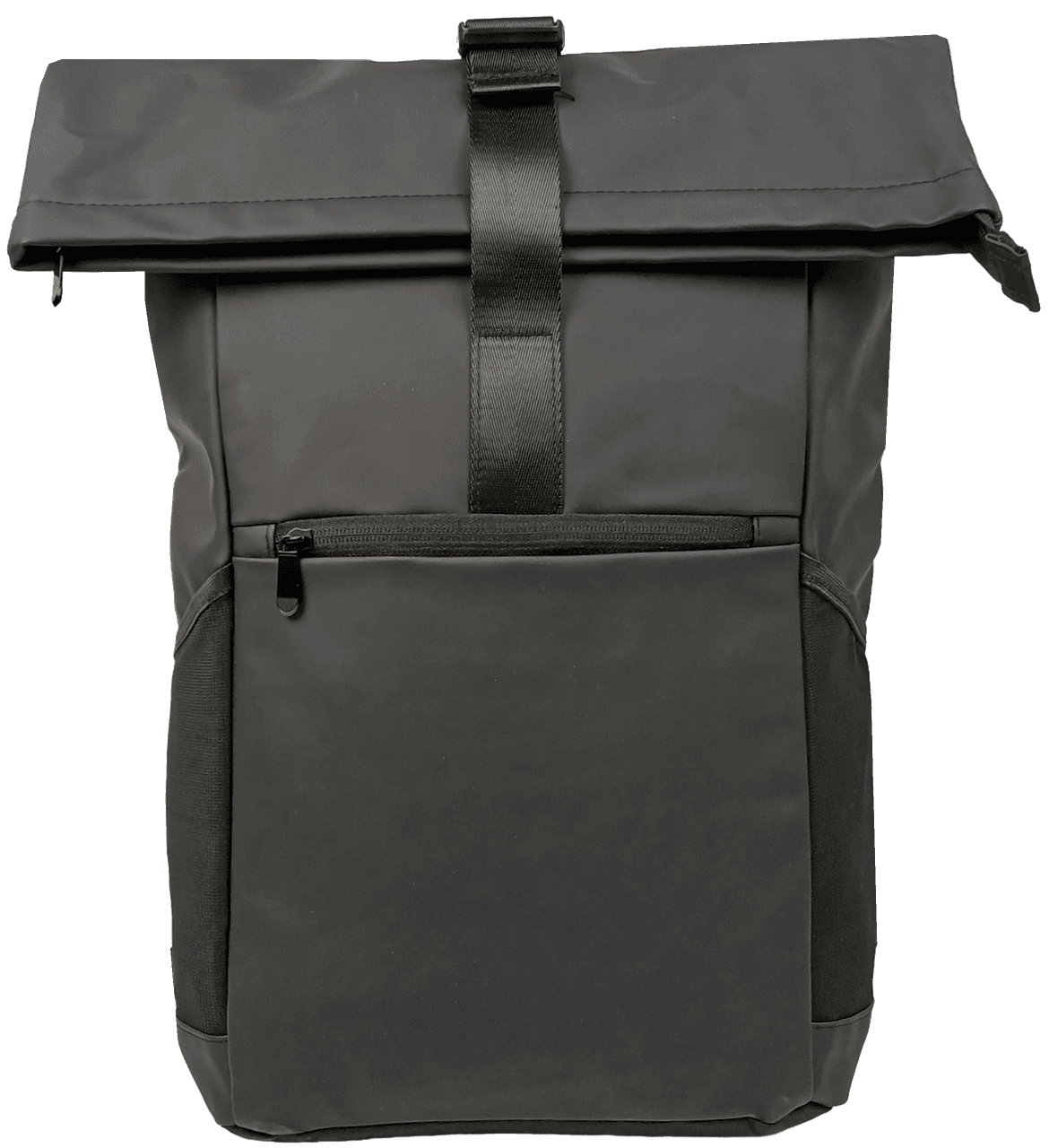 Прорезиненный молодежный рюкзак 18L Live in style Rolltop-Rucksack черный