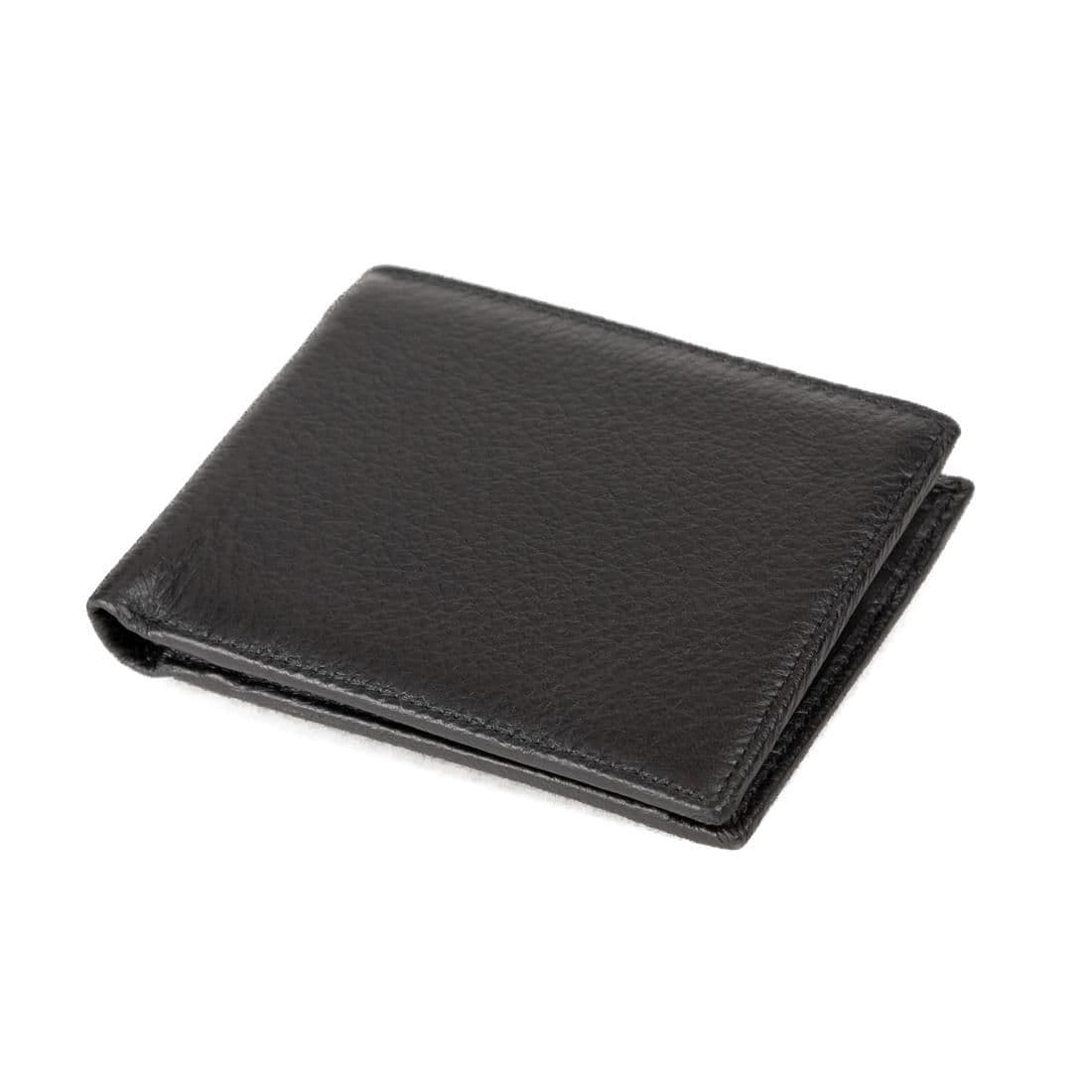Портмоне маленьке шкіряне з монітницею на кнопці Tiding Bag M39-8069A
