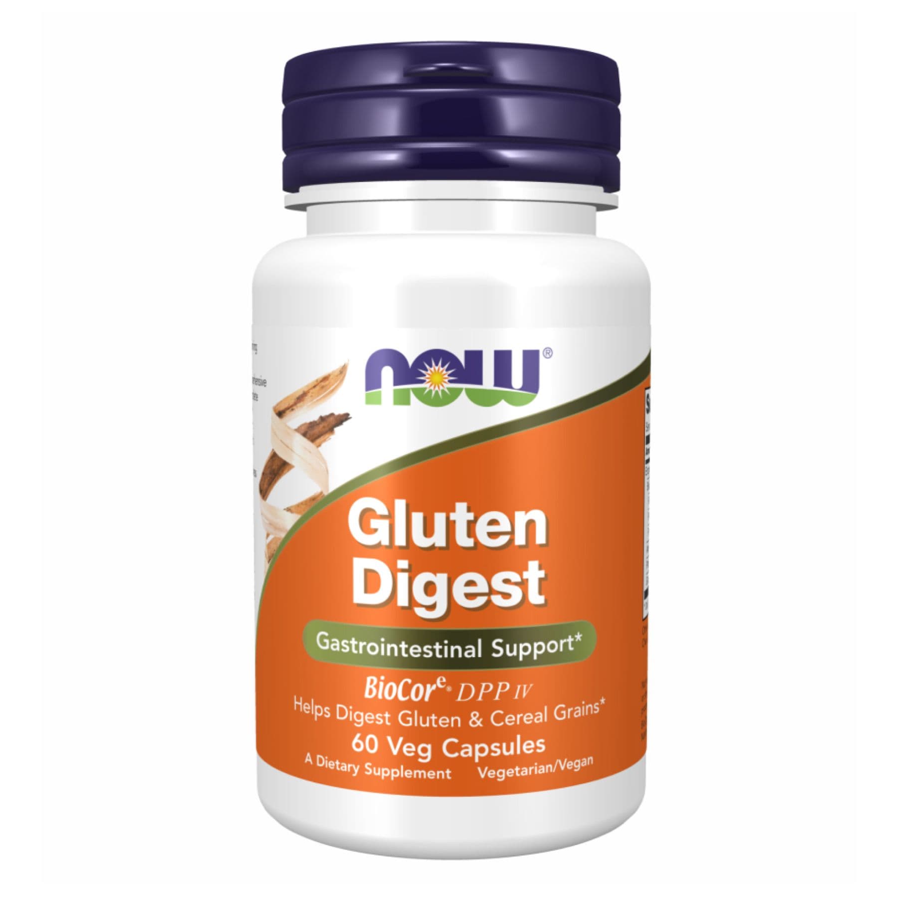 Gluten Digest ферменти для розщеплення глютену, 60 вег. капсул, Now Foods