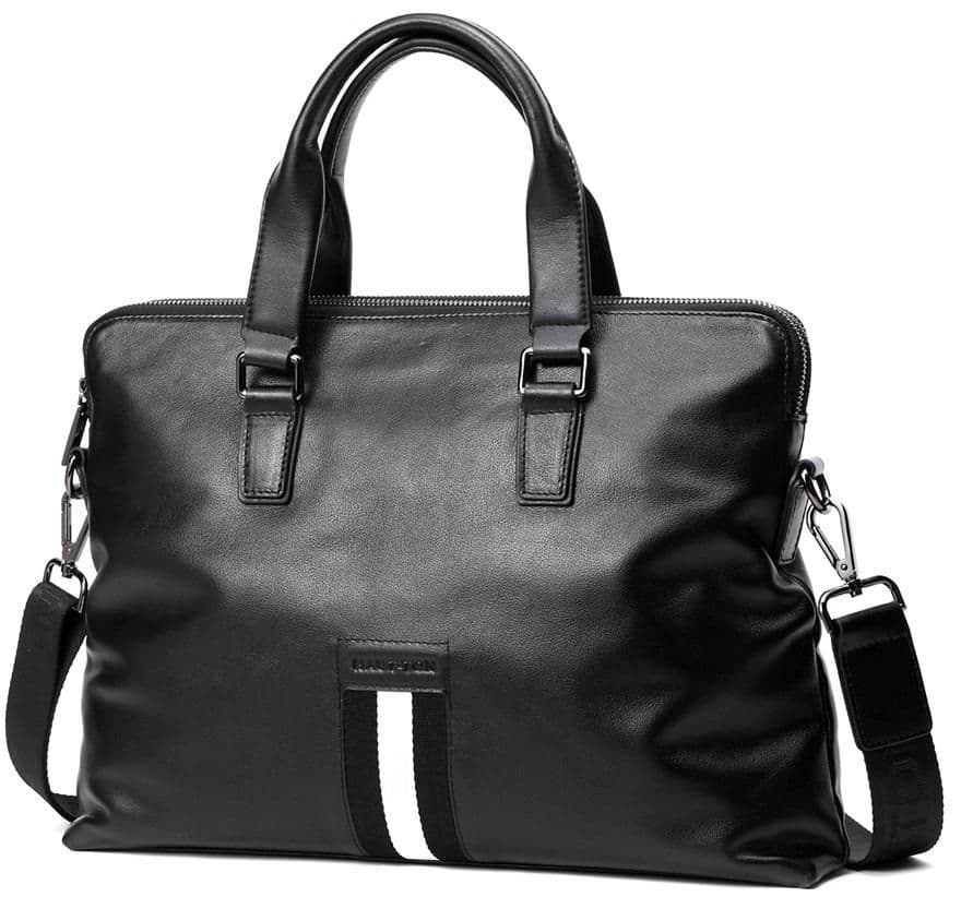 Стильная повседневная мужская кожаная сумка Tiding Bag A25F-66001A