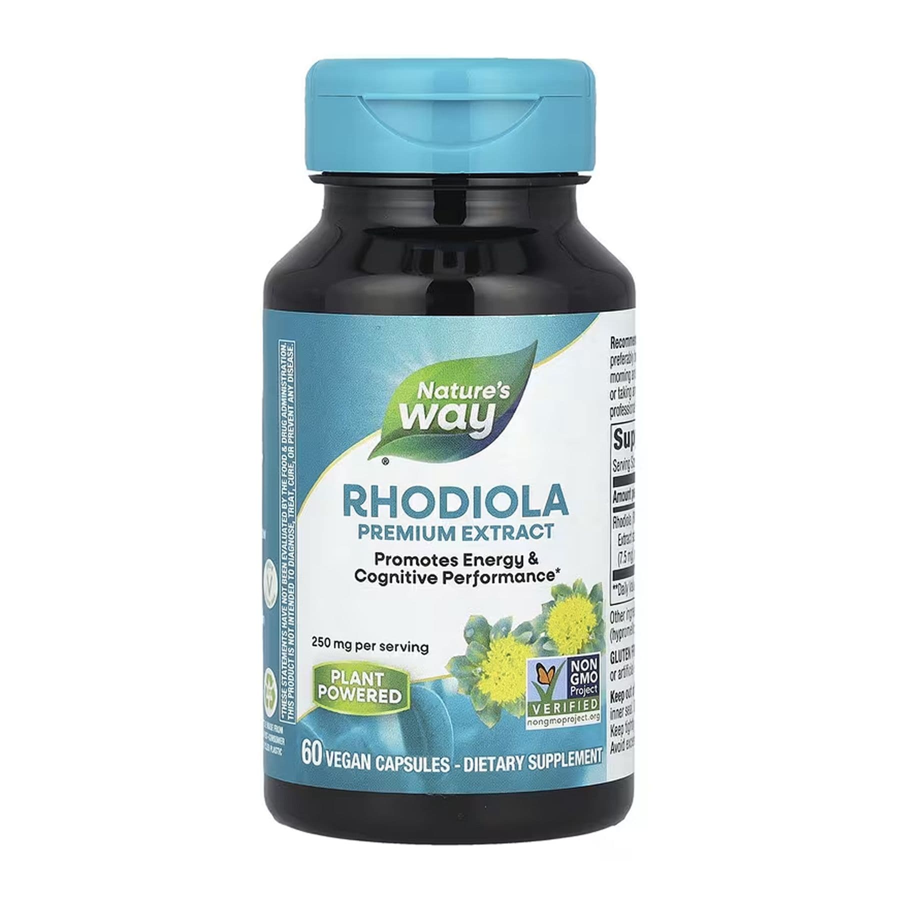 Rhodiola Rosea, 60 вег. капсул, Nature's Way