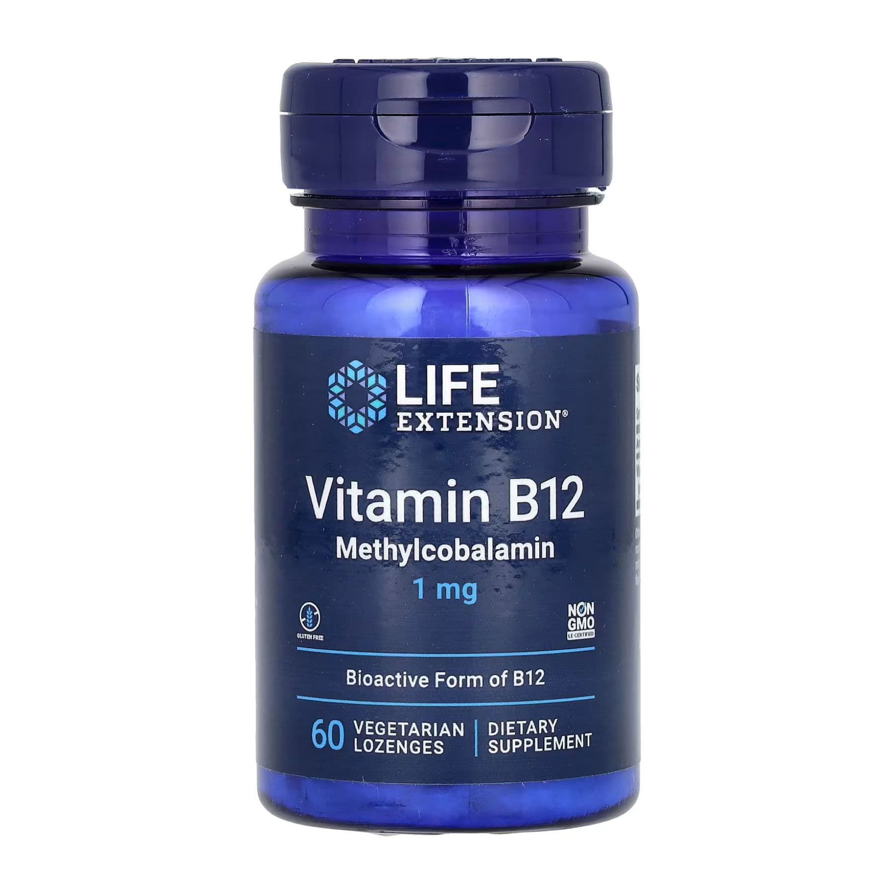 Vitamin B12 Methylcobalamin 1 mg - 60 vcaps (Повреждена банка)