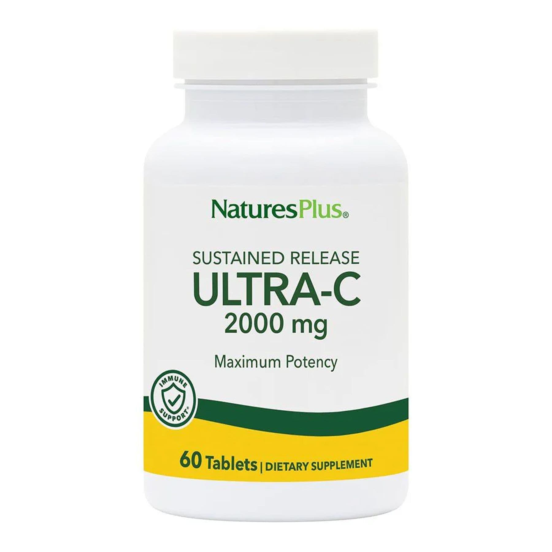Витамин C Ultra 2000 мг, 60 таблеток, Nature's Plus