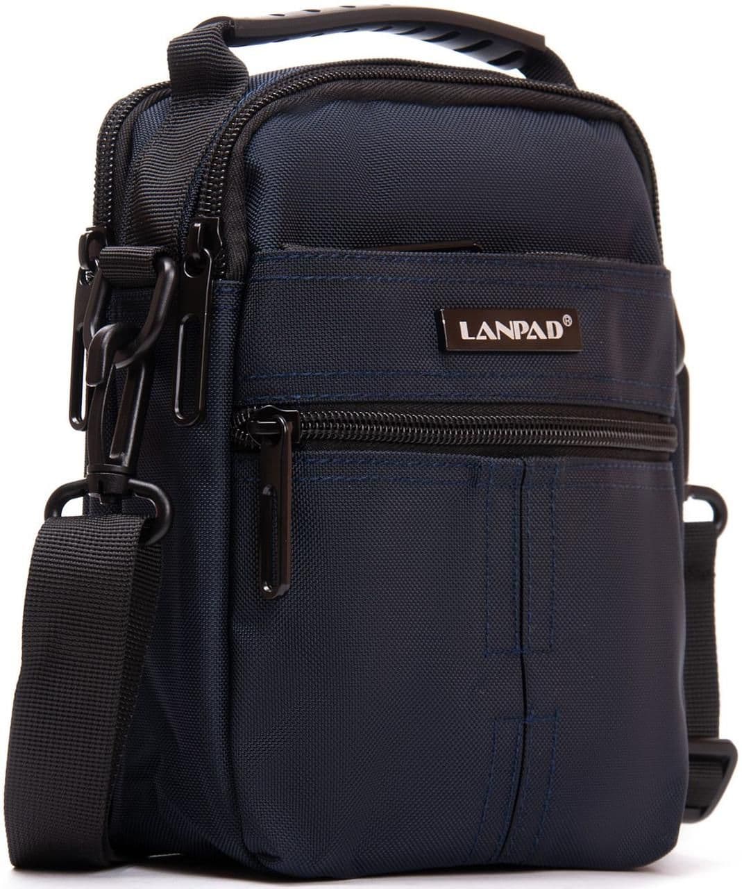 Сумка на плечо Lanpad мужская синяя