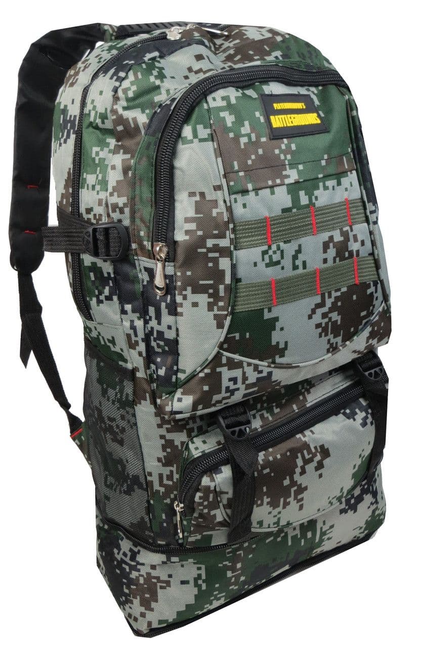 Рюкзак туристический Battlegraounds 40L пиксель