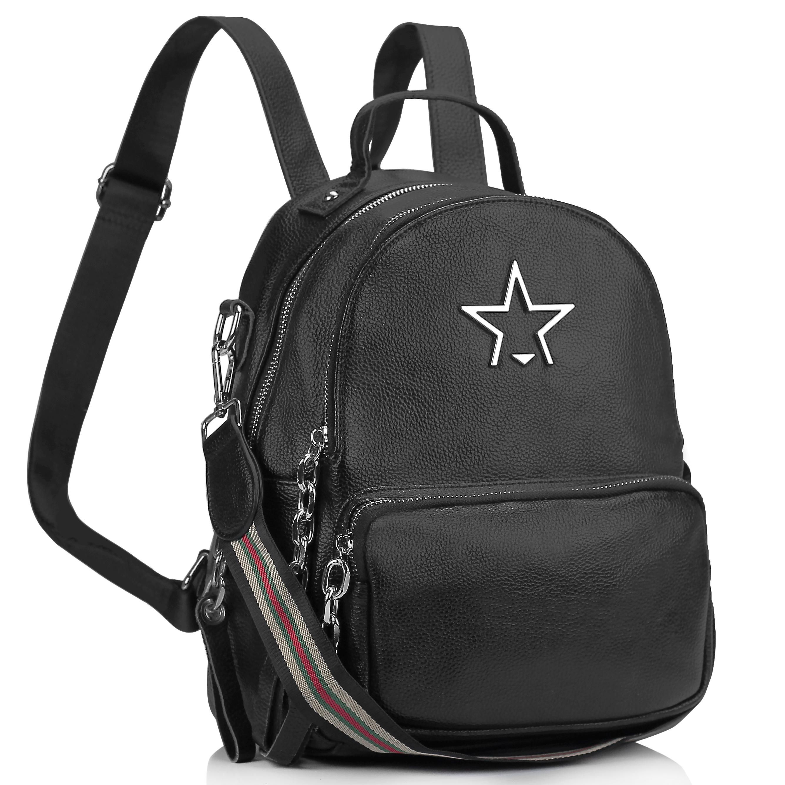 Жіночий шкіряний рюкзак Olivia Leather NWBP27-5530-1A
