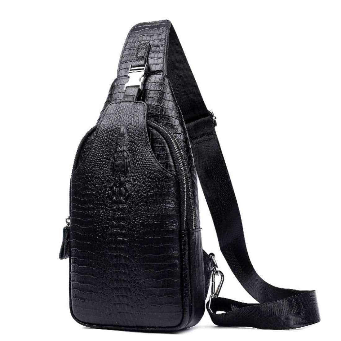 Сумка на одну шлейку с тиснением рептилии Tiding Bag CR-A25F-5015A