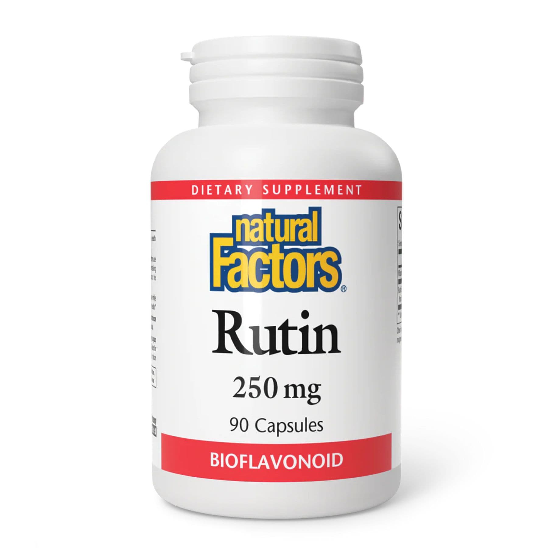 Рутин, 250 мг, 90 капсул, Natural Factors