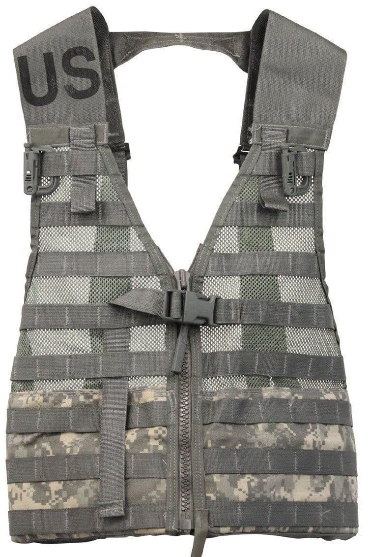 Тактичний жилет розвантаження MOLLE II General FLC Vest Fighting Load Carrier US ACU Піксель