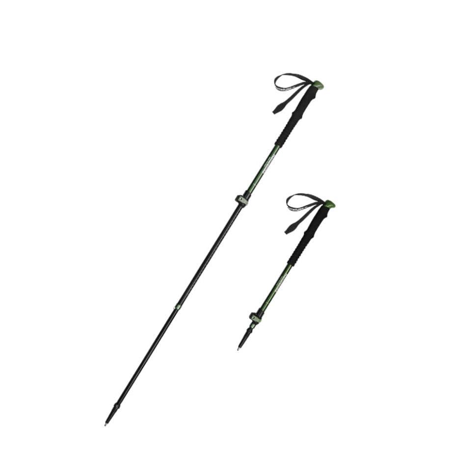 Трекінгова палиця 3-сек. Naturehike CNK2550DS010, 55-120 см, алюміній, зелена