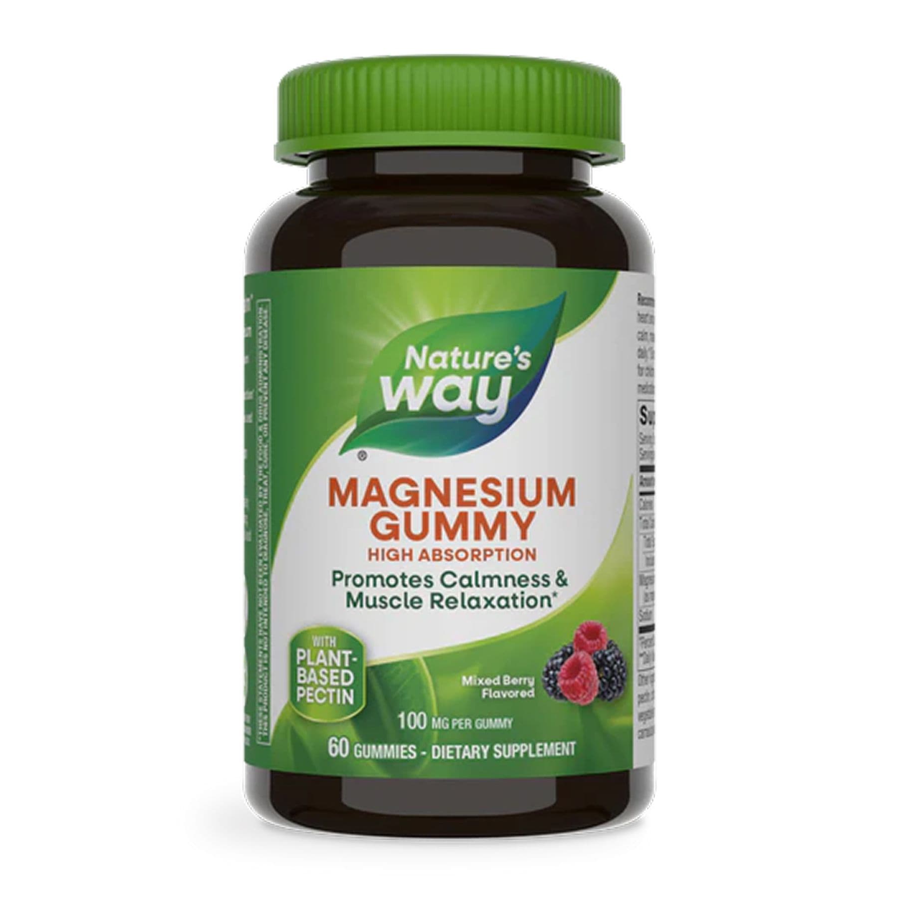 Магній Gummy, 60 жув. цукерок, Nature's Way
