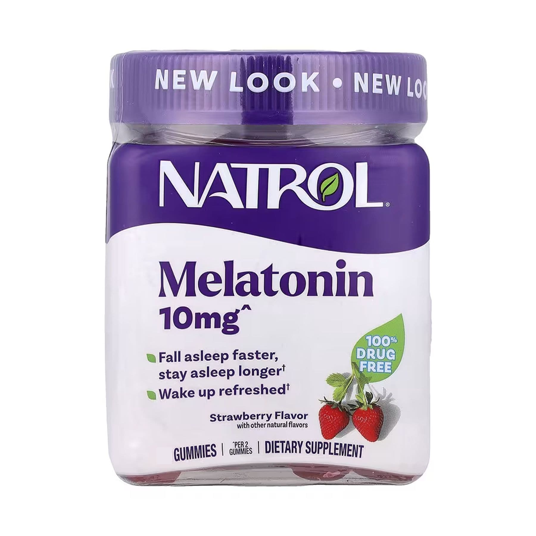 Мелатонін, 10 мг, 60 жув. цукерок, NATROL