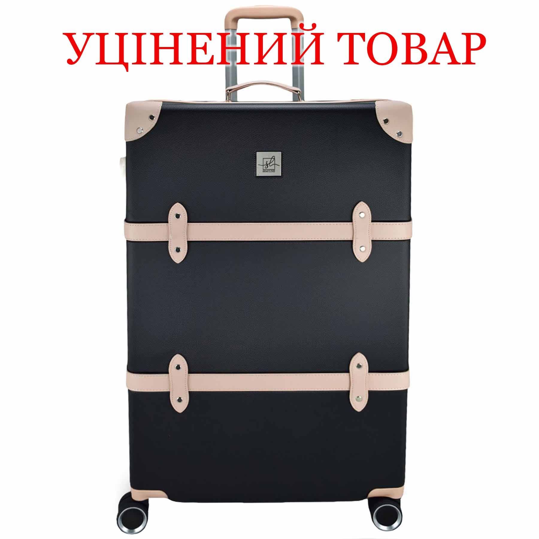 Валіза Semi Line 28" (L) Black/Pink Cream (T5671-4)_Discounted