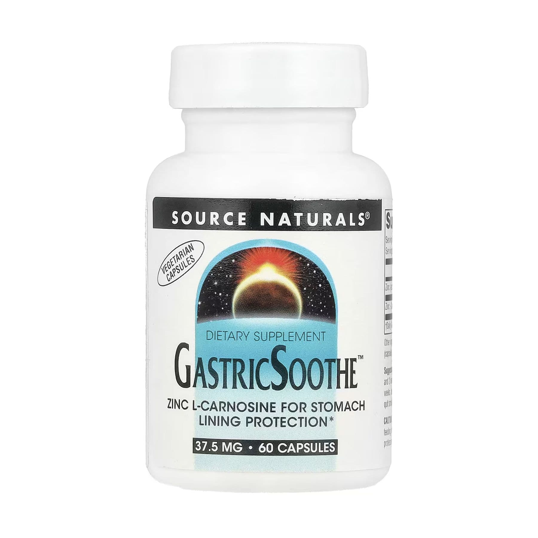 GastricSoothe — засіб для заспокоєння шлунку, 60 капсул, Source Naturals