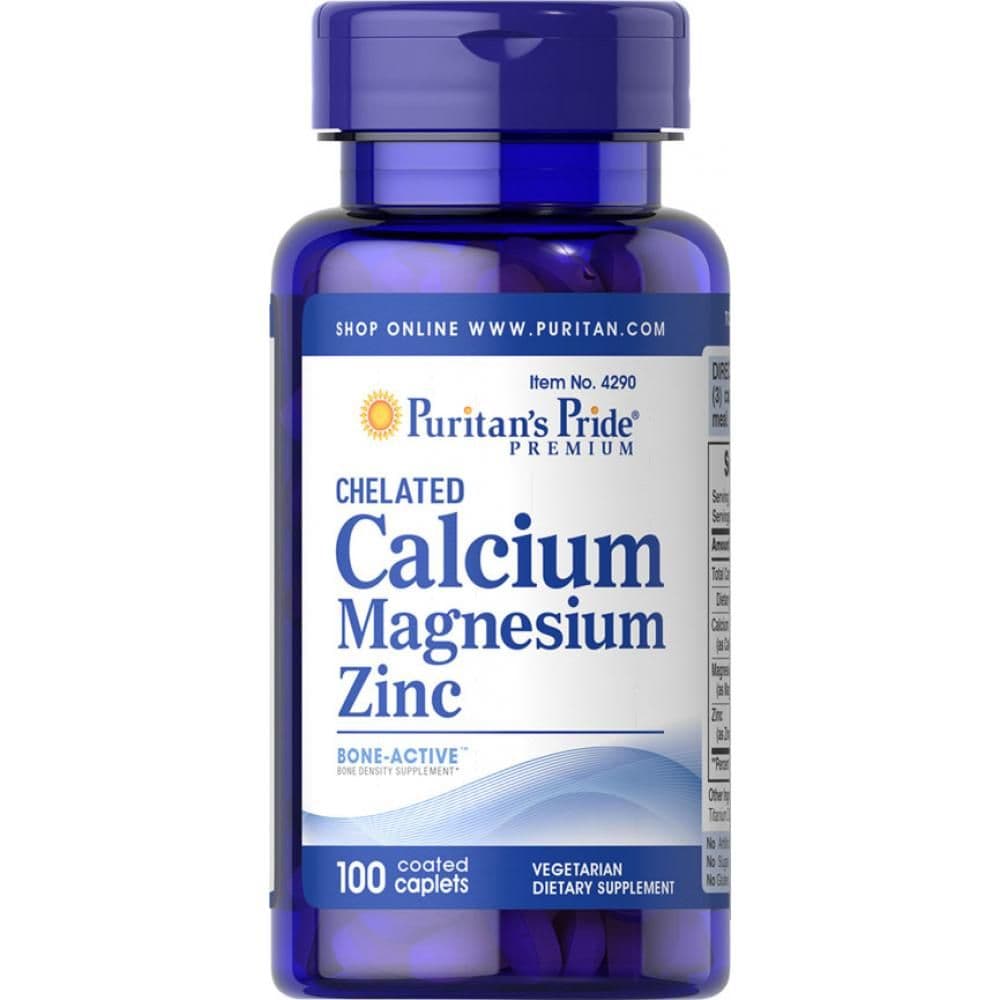 Calcium Magnesium Zinc - 100caps (Пошкоджена банка)