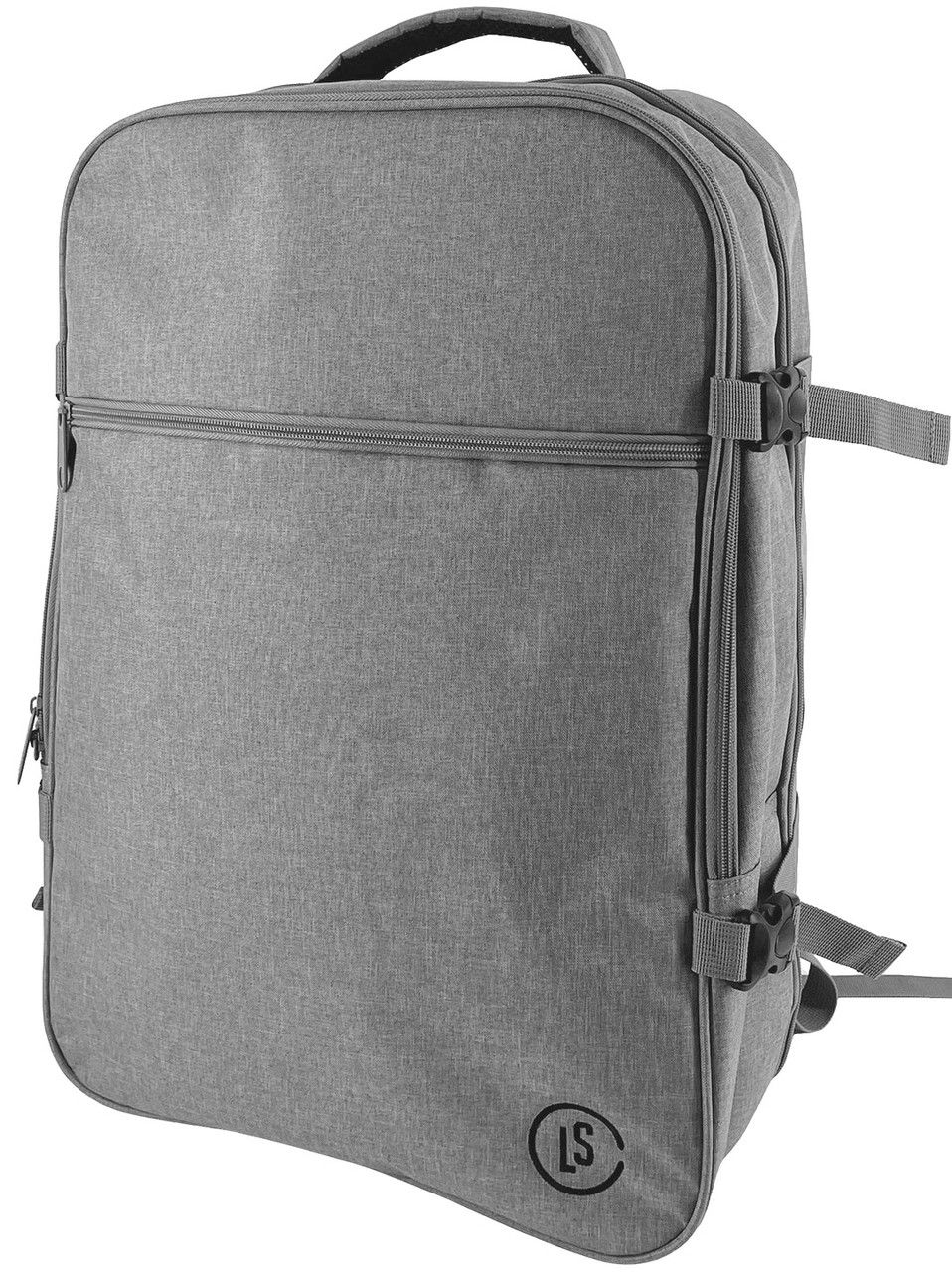 Великий дорожній рюкзак - сумка для подорожей 40L Live in style світло-сірий