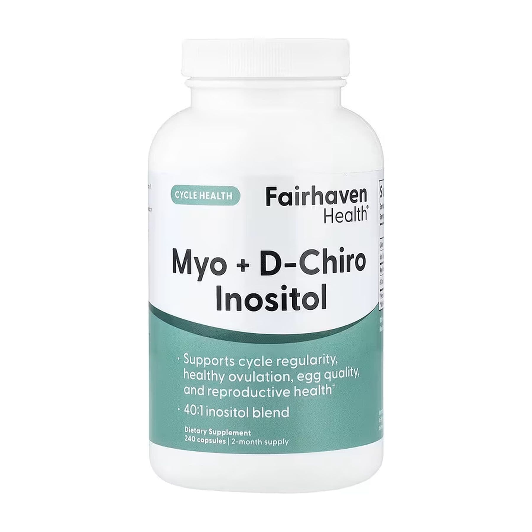 Myo + D-Chiro Inositol - 240 caps (Пошкоджена банка)