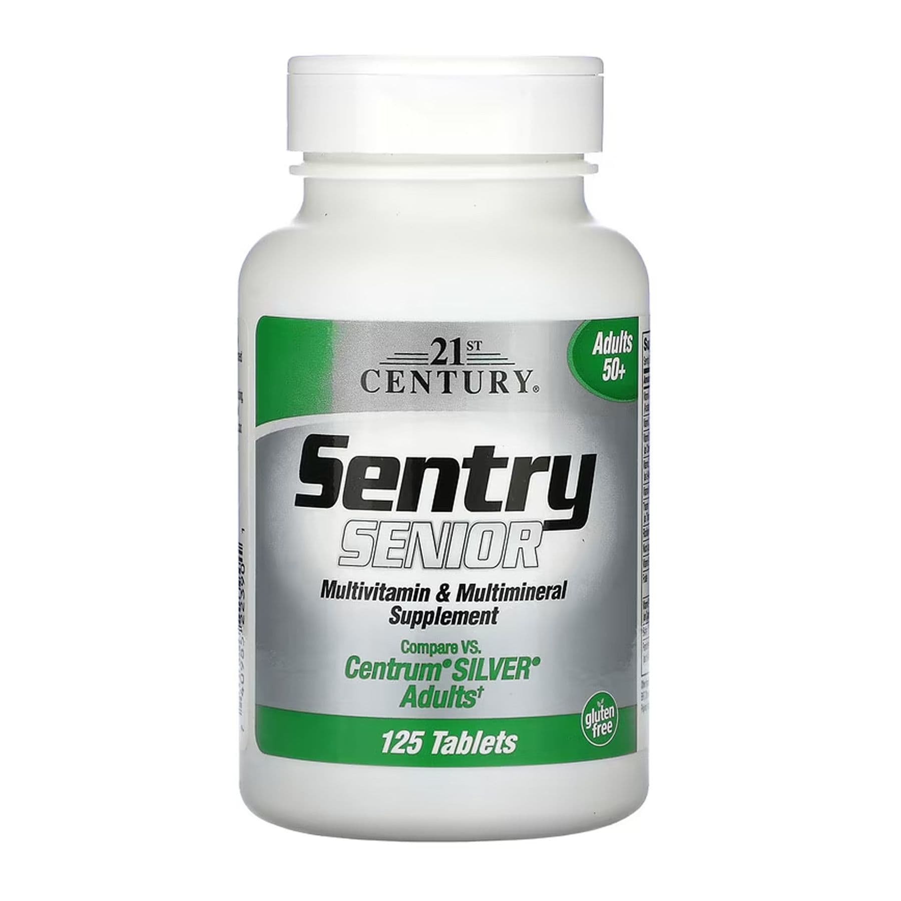 Sentry Мультивітаміни Senior, 125 таблеток, 21st Century