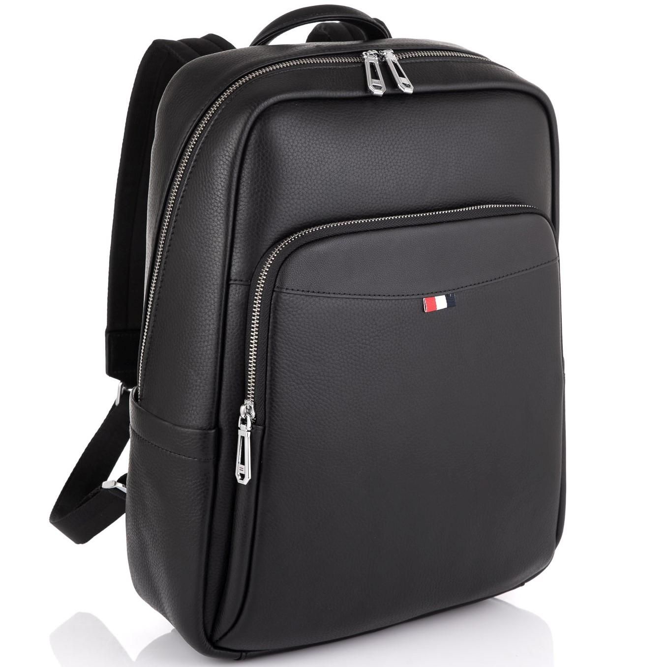 Стильний шкіряний чоловічий рюкзак Tiding Bag N2-191229-3A