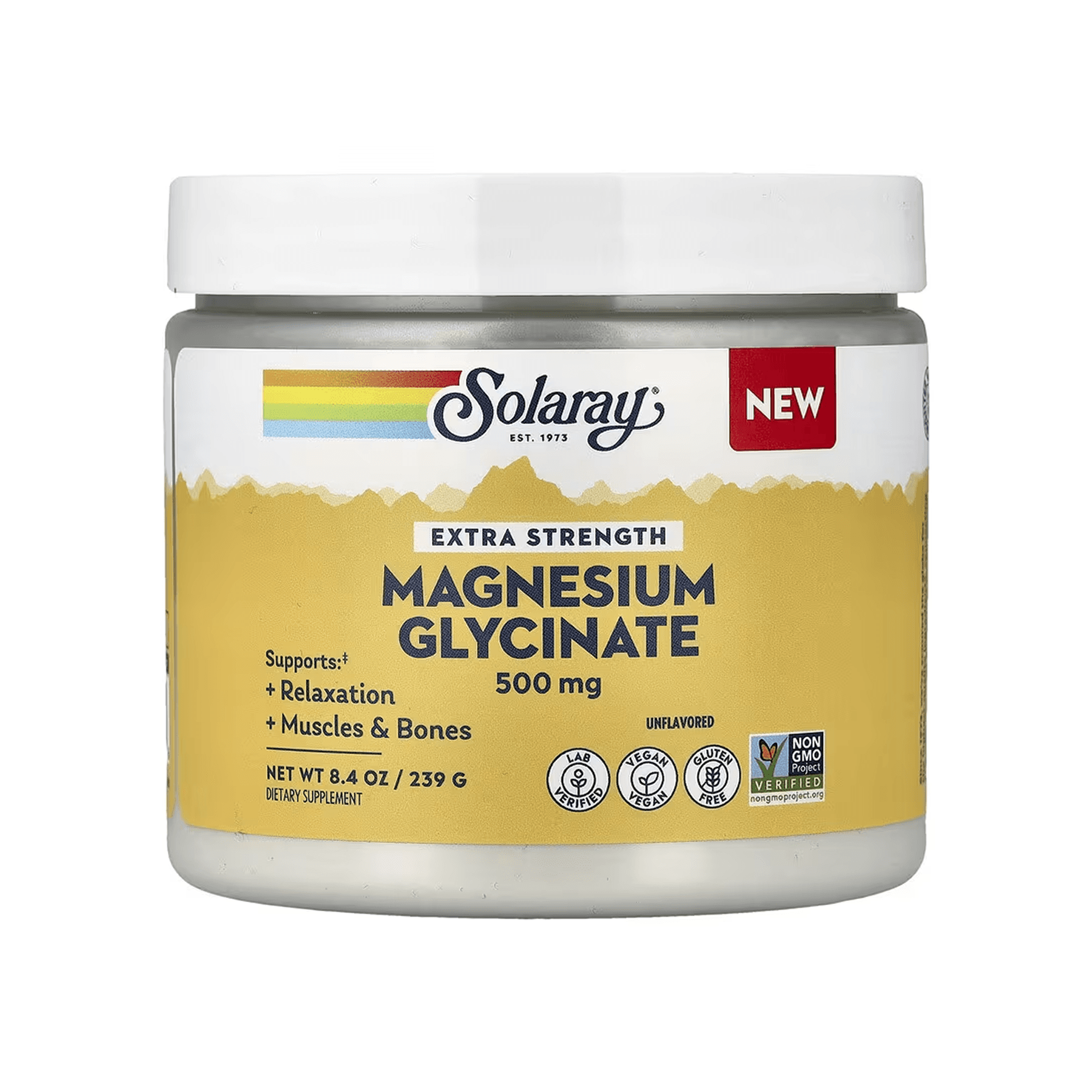 Magnesium Glycinate Powder 500mg - 239g — фото 1