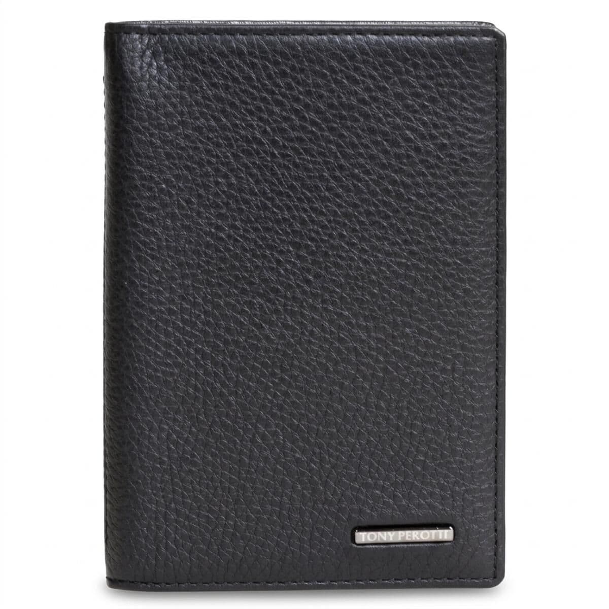 Обкладинка на паспорт Tony Perotti New Contatto 3550 nero (90578) Чорна