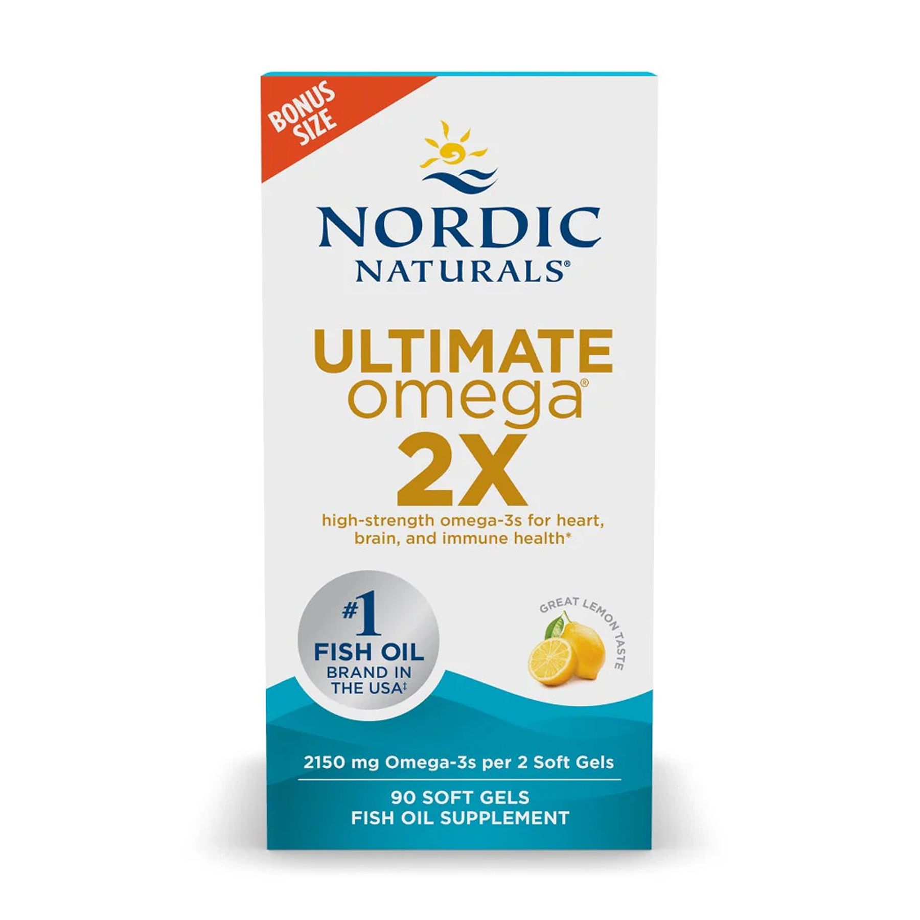 Ultimate Omega 2X - 90 softgels (Пошкоджена банка)